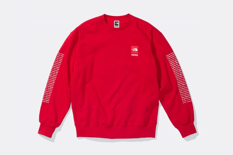 シュプリーム x ザ・ノース・フェイスによる2024年春シーズンのコラボコレクションが発売 Supreme x THE NORTH FACE spring 2024 collection release info