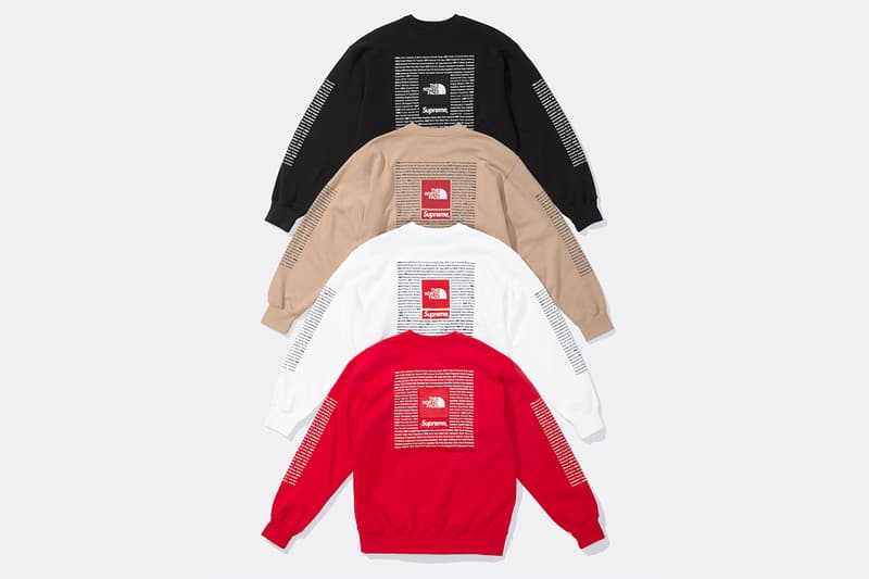 シュプリーム x ザ・ノース・フェイスによる2024年春シーズンのコラボコレクションが発売 Supreme x THE NORTH FACE spring 2024 collection release info