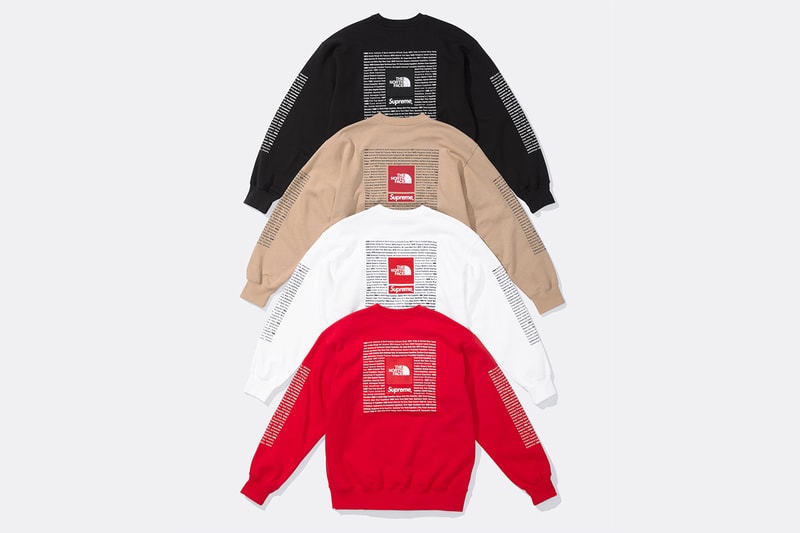 シュプリーム x ザ・ノース・フェイスによる2024年春シーズンのコラボコレクションが発売 Supreme x THE NORTH FACE spring 2024 collection release info