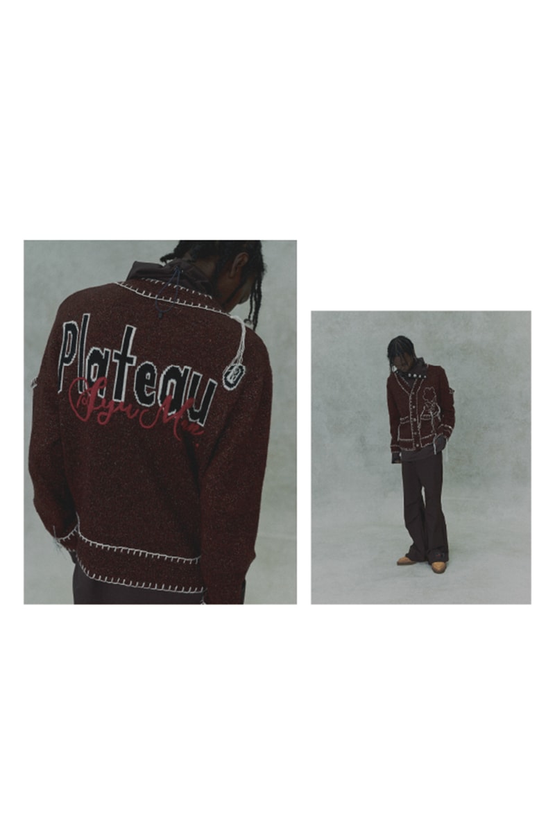 シュウマン2024年秋冬コレクション syuman 2024 fall winter PLATEAU STUDIO lookbook info