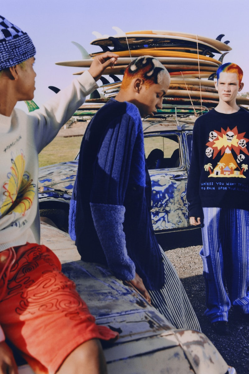 ジ エルダー ステイツマン 2024年プレフォールコレクション the elder statesman 2024 pre fall collection lookbook info