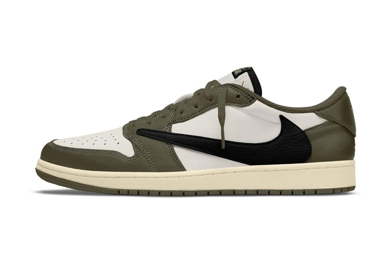トラヴィス・スコット x Air Jordan 1 Low に “Olive” を基調とした別カラーが2025年春に発売か