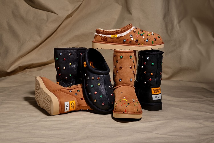 UGG® と GALLERY DEPT. が環境再生型素材を使用した2モデルを発表