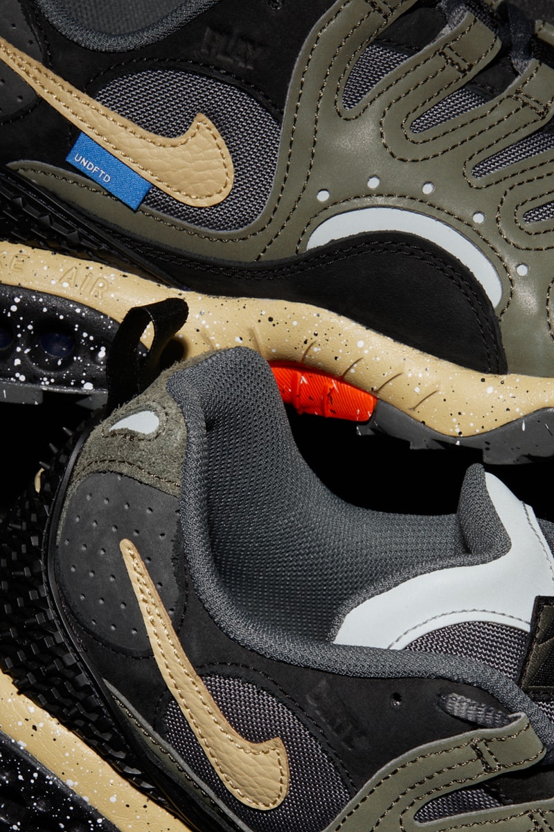 アンディフィーテッド x ナイキ エア テラ フマラに2つの新色が登場 UNDEFEATED Nike Air Terra Humara Olive Release Info date store list buying guide photos price FN7546-300 cargo khaki FN7546-301 light menta