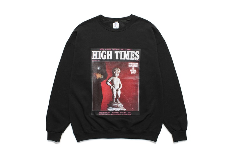 ワコマリアがイリーガルなカルチャー誌 ハイタイムズとのコラボアイテムをリリース wacko maria hightimes collbo items release info