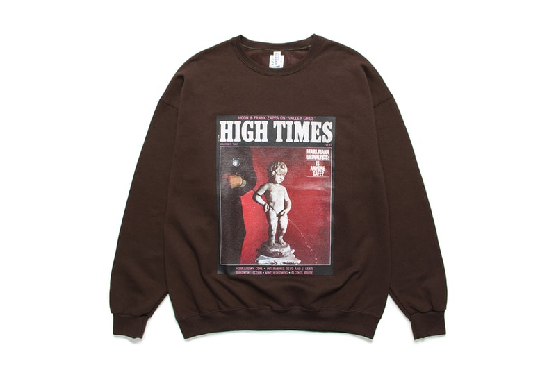 ワコマリアがイリーガルなカルチャー誌 ハイタイムズとのコラボアイテムをリリース wacko maria hightimes collbo items release info