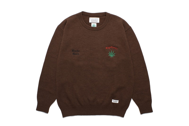 ワコマリアがイリーガルなカルチャー誌 ハイタイムズとのコラボアイテムをリリース wacko maria hightimes collbo items release info