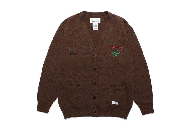 ワコマリアがイリーガルなカルチャー誌 ハイタイムズとのコラボアイテムをリリース wacko maria hightimes collbo items release info