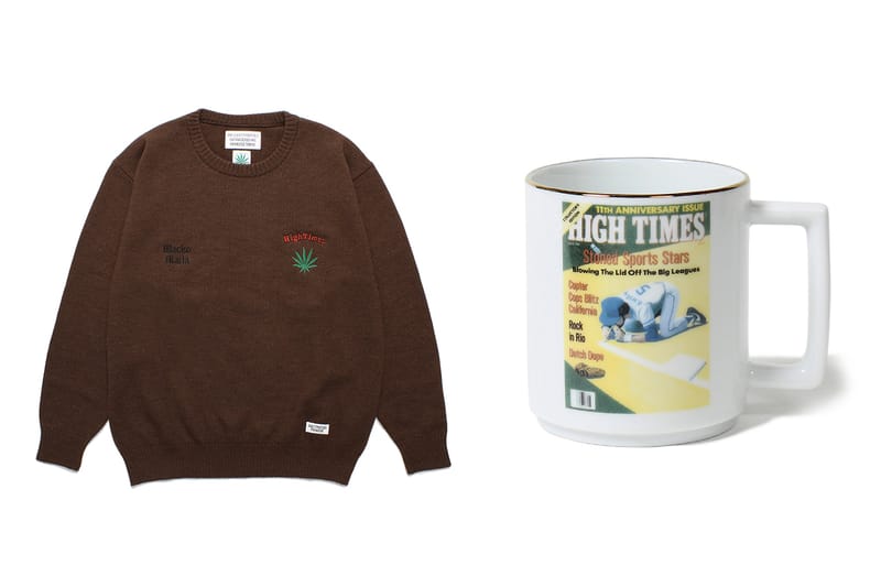 WACKO MARIA がイリーガルなカルチャー誌 High Times とのコラボアイテムをリリース