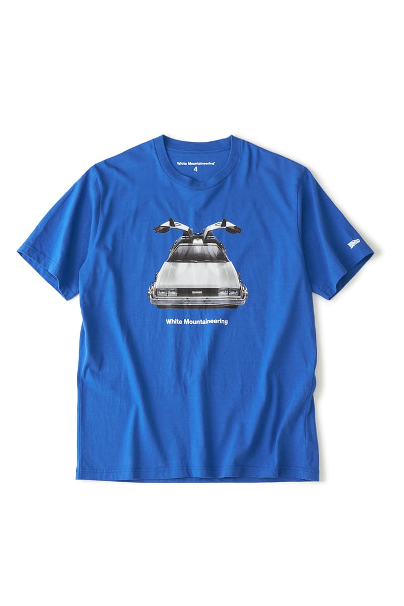 ホワイトマウンテニアリングが『バック・トゥ・ザ・フューチャー』とのコラボを発表 white mountaineering  Back to the Future collab items release info