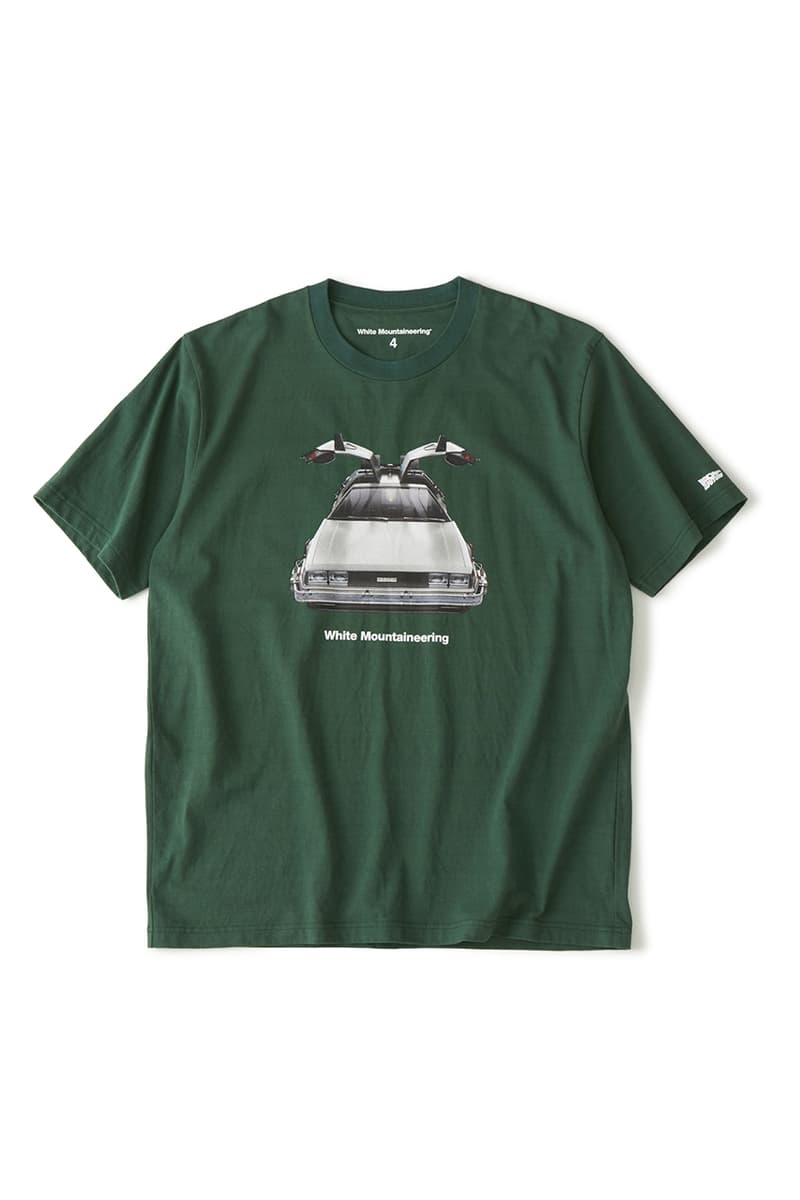 ホワイトマウンテニアリングが『バック・トゥ・ザ・フューチャー』とのコラボを発表 white mountaineering  Back to the Future collab items release info