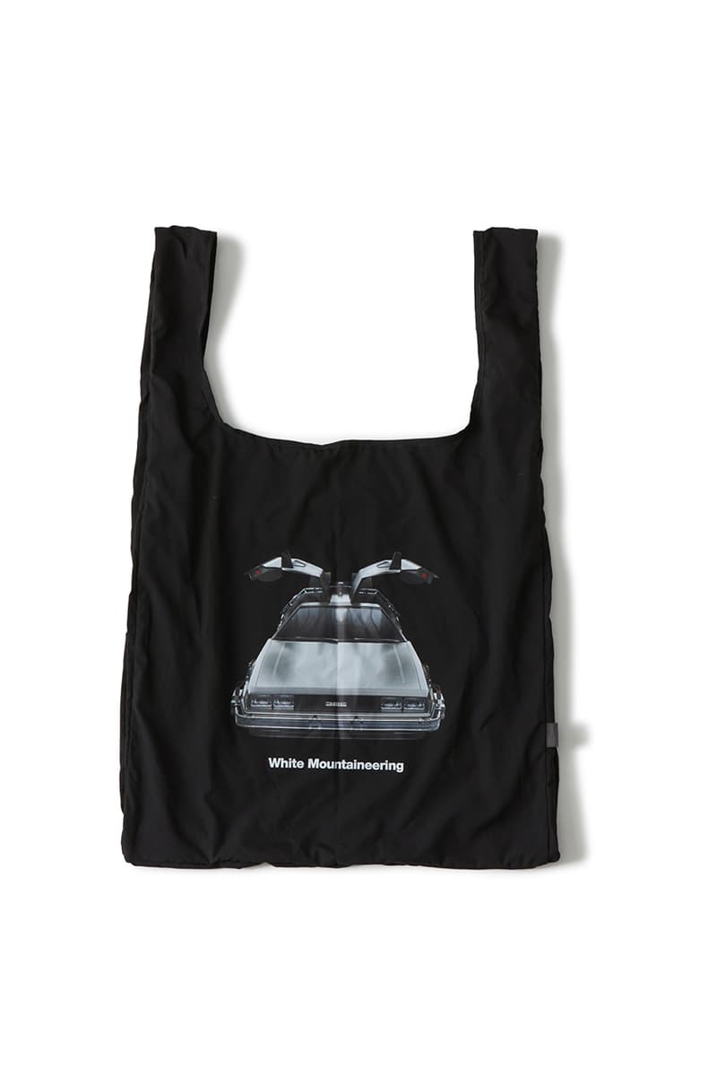 ホワイトマウンテニアリングが『バック・トゥ・ザ・フューチャー』とのコラボを発表 white mountaineering  Back to the Future collab items release info