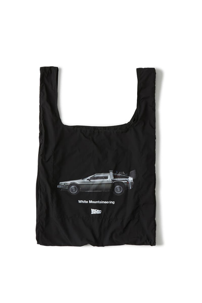 ホワイトマウンテニアリングが『バック・トゥ・ザ・フューチャー』とのコラボを発表 white mountaineering  Back to the Future collab items release info