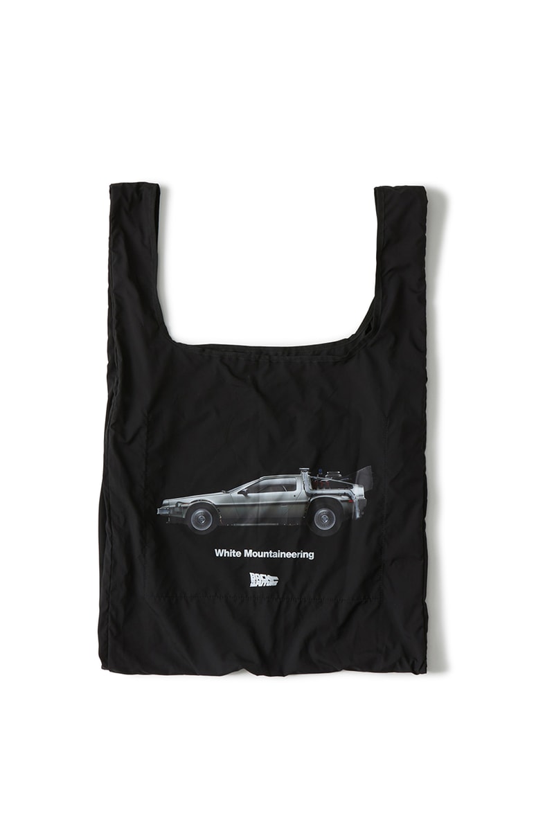 ホワイトマウンテニアリングが『バック・トゥ・ザ・フューチャー』とのコラボを発表 white mountaineering  Back to the Future collab items release info