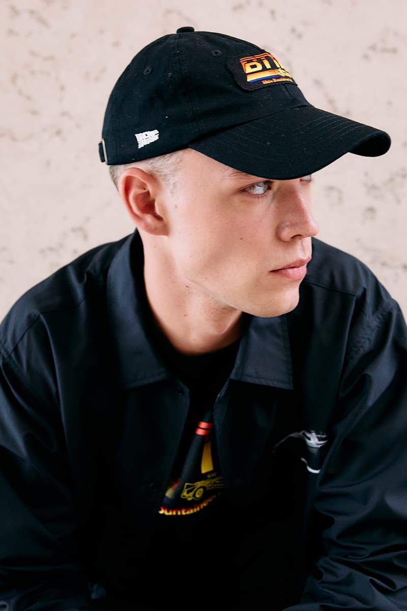 ホワイトマウンテニアリングが『バック・トゥ・ザ・フューチャー』とのコラボを発表 white mountaineering  Back to the Future collab items release info