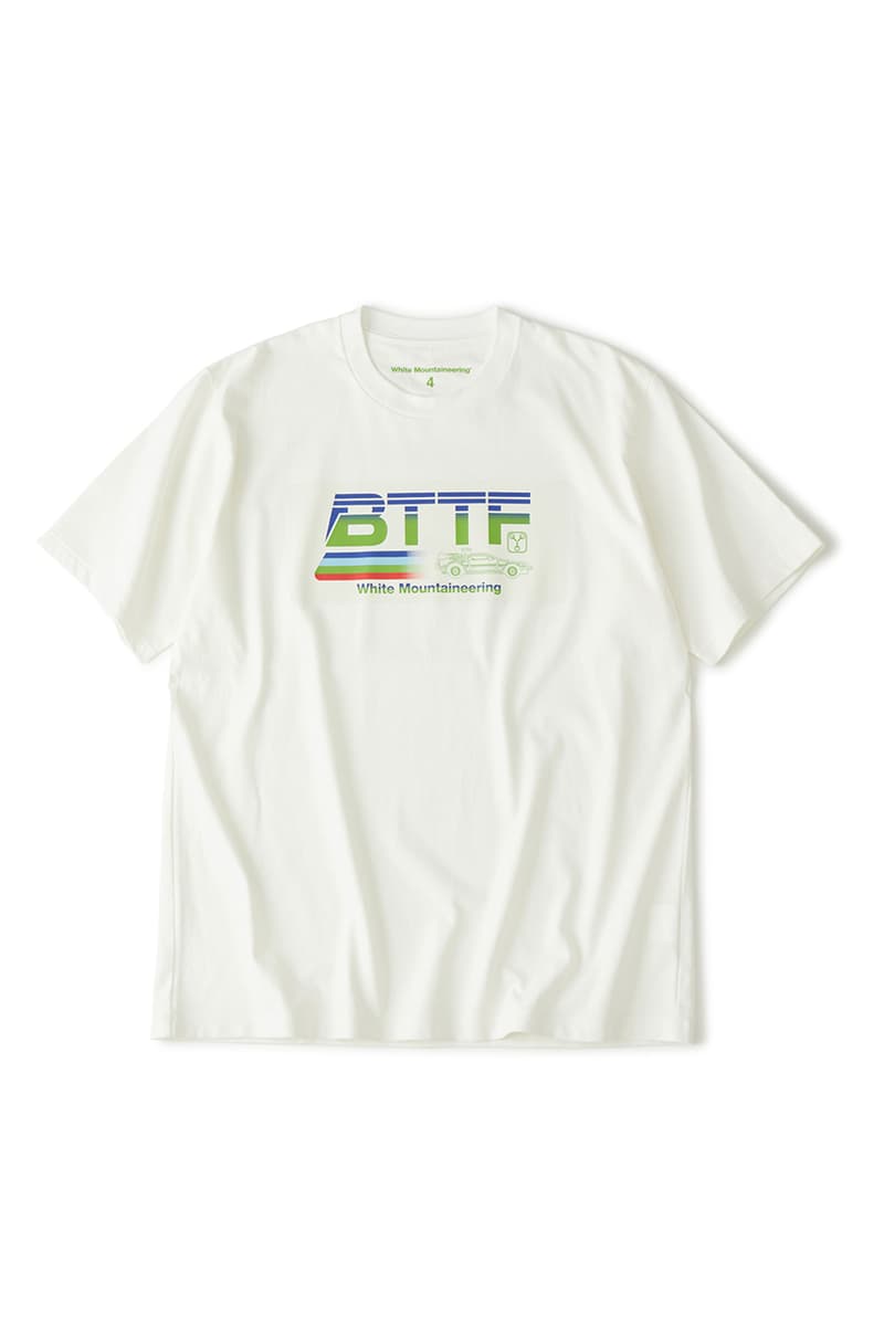 ホワイトマウンテニアリングが『バック・トゥ・ザ・フューチャー』とのコラボを発表 white mountaineering  Back to the Future collab items release info