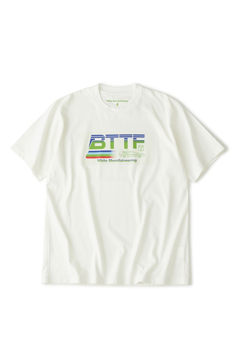 ホワイトマウンテニアリングが『バック・トゥ・ザ・フューチャー』とのコラボを発表 white mountaineering  Back to the Future collab items release info