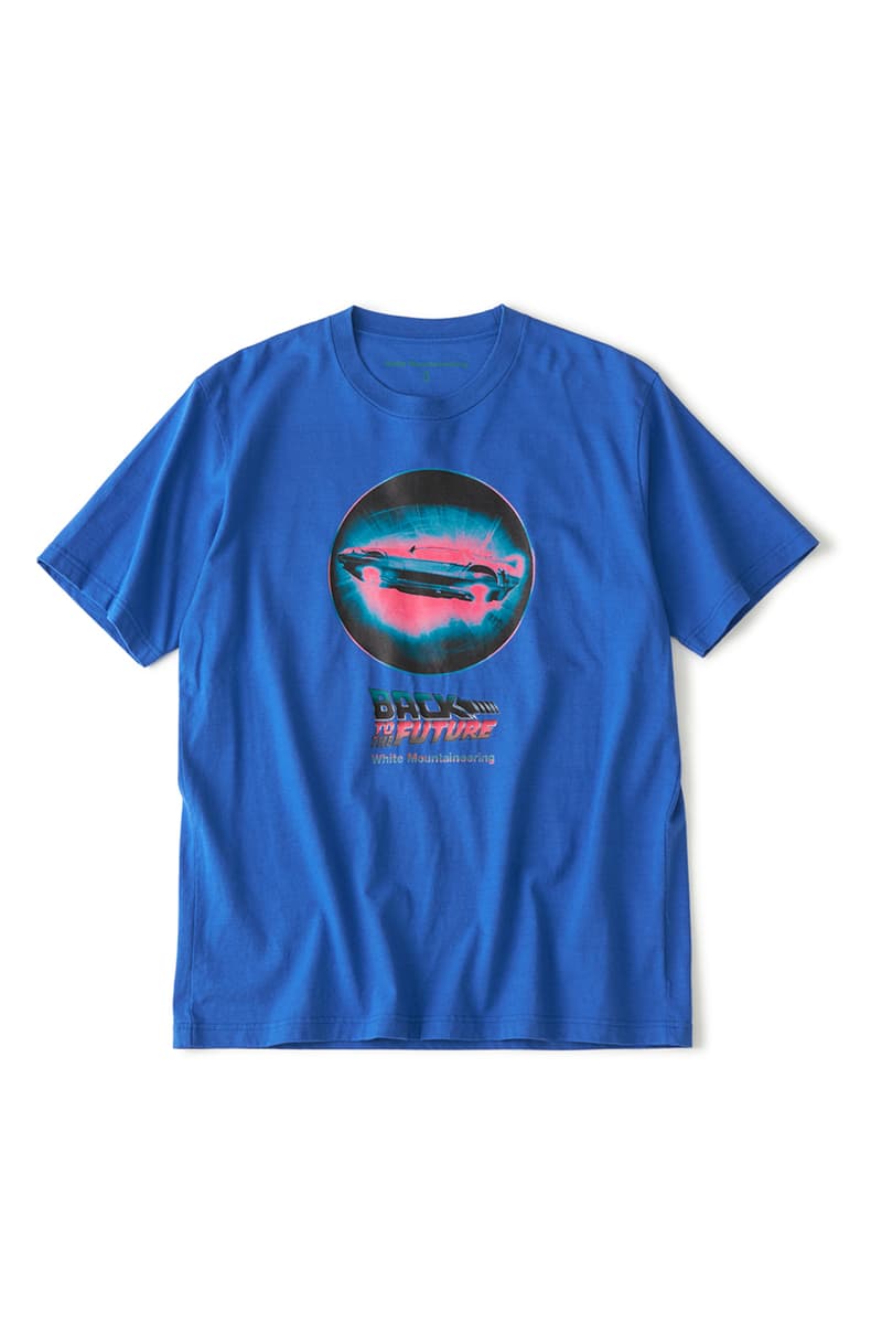 ホワイトマウンテニアリングが『バック・トゥ・ザ・フューチャー』とのコラボを発表 white mountaineering  Back to the Future collab items release info