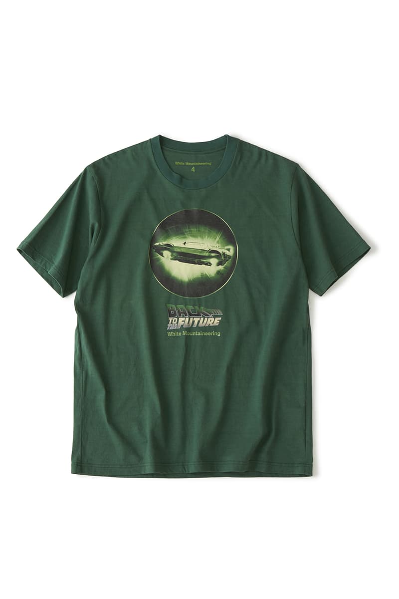 ホワイトマウンテニアリングが『バック・トゥ・ザ・フューチャー』とのコラボを発表 white mountaineering  Back to the Future collab items release info