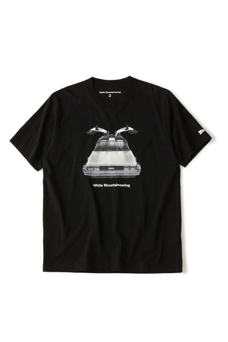 ホワイトマウンテニアリングが『バック・トゥ・ザ・フューチャー』とのコラボを発表 white mountaineering  Back to the Future collab items release info