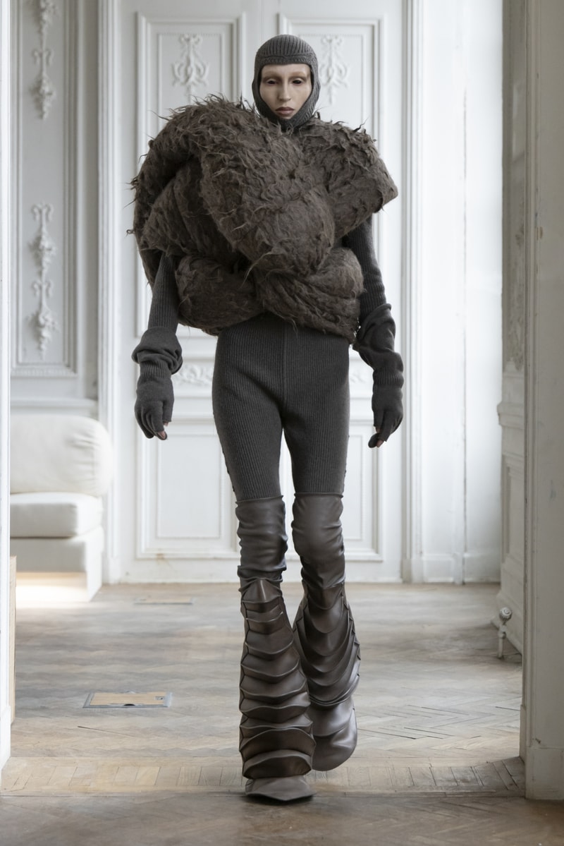 リックオウエンス 2024年秋冬ウィメンズコレクション Rick Owens Fall Winter 2024 Paris Fashion Week womenswear runway show