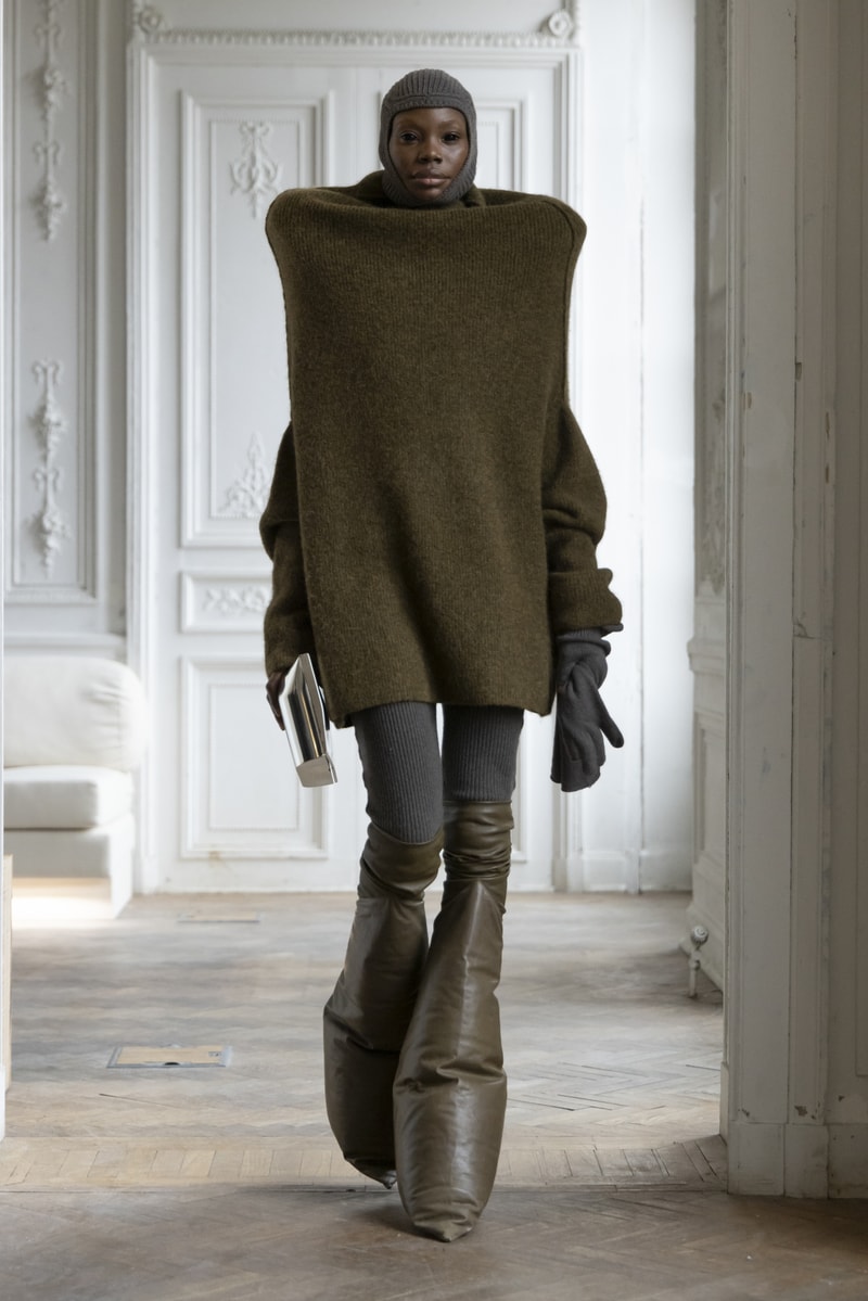 リックオウエンス 2024年秋冬ウィメンズコレクション Rick Owens Fall Winter 2024 Paris Fashion Week womenswear runway show