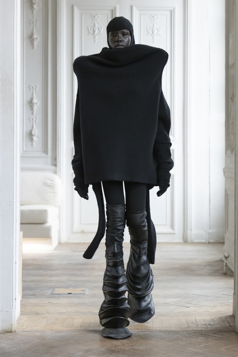 リックオウエンス 2024年秋冬ウィメンズコレクション Rick Owens Fall Winter 2024 Paris Fashion Week womenswear runway show
