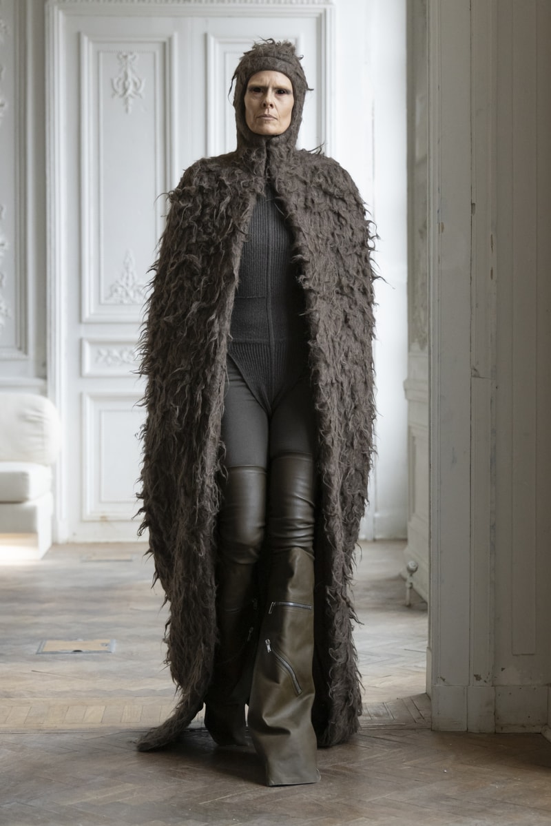 リックオウエンス 2024年秋冬ウィメンズコレクション Rick Owens Fall Winter 2024 Paris Fashion Week womenswear runway show