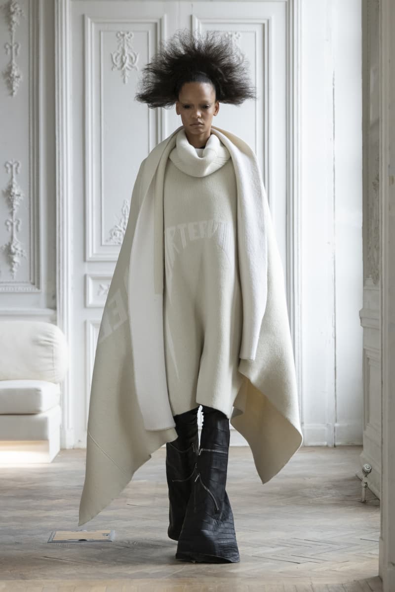 リックオウエンス 2024年秋冬ウィメンズコレクション Rick Owens Fall Winter 2024 Paris Fashion Week womenswear runway show