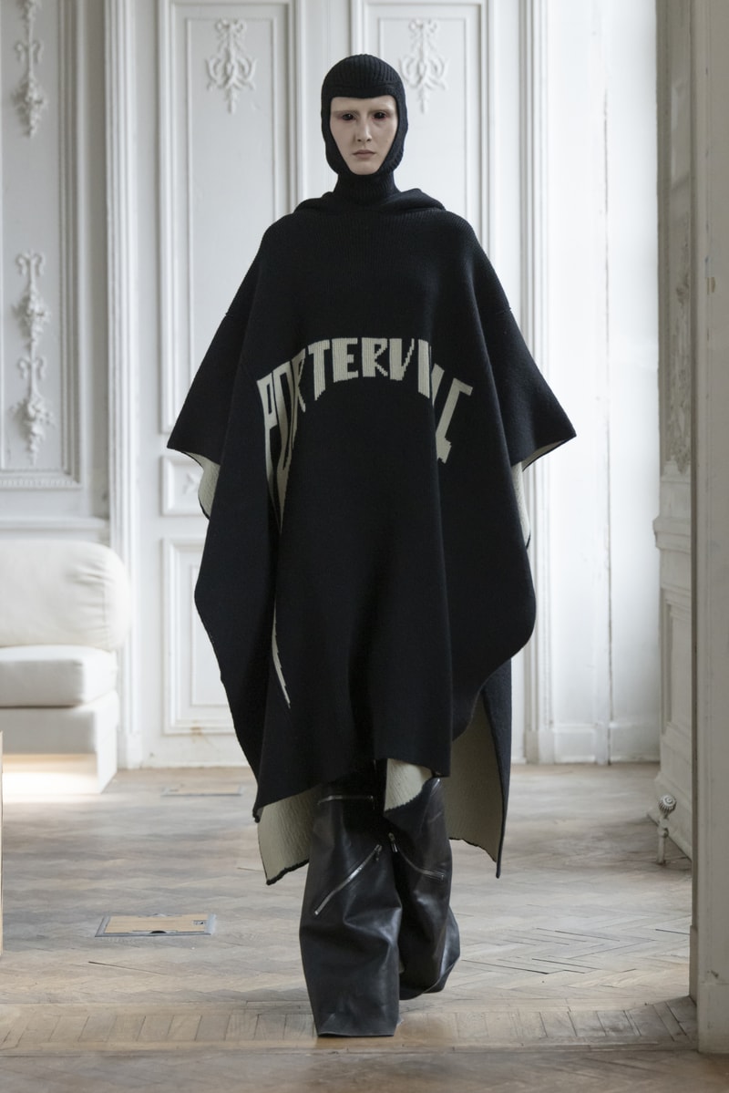 リックオウエンス 2024年秋冬ウィメンズコレクション Rick Owens Fall Winter 2024 Paris Fashion Week womenswear runway show