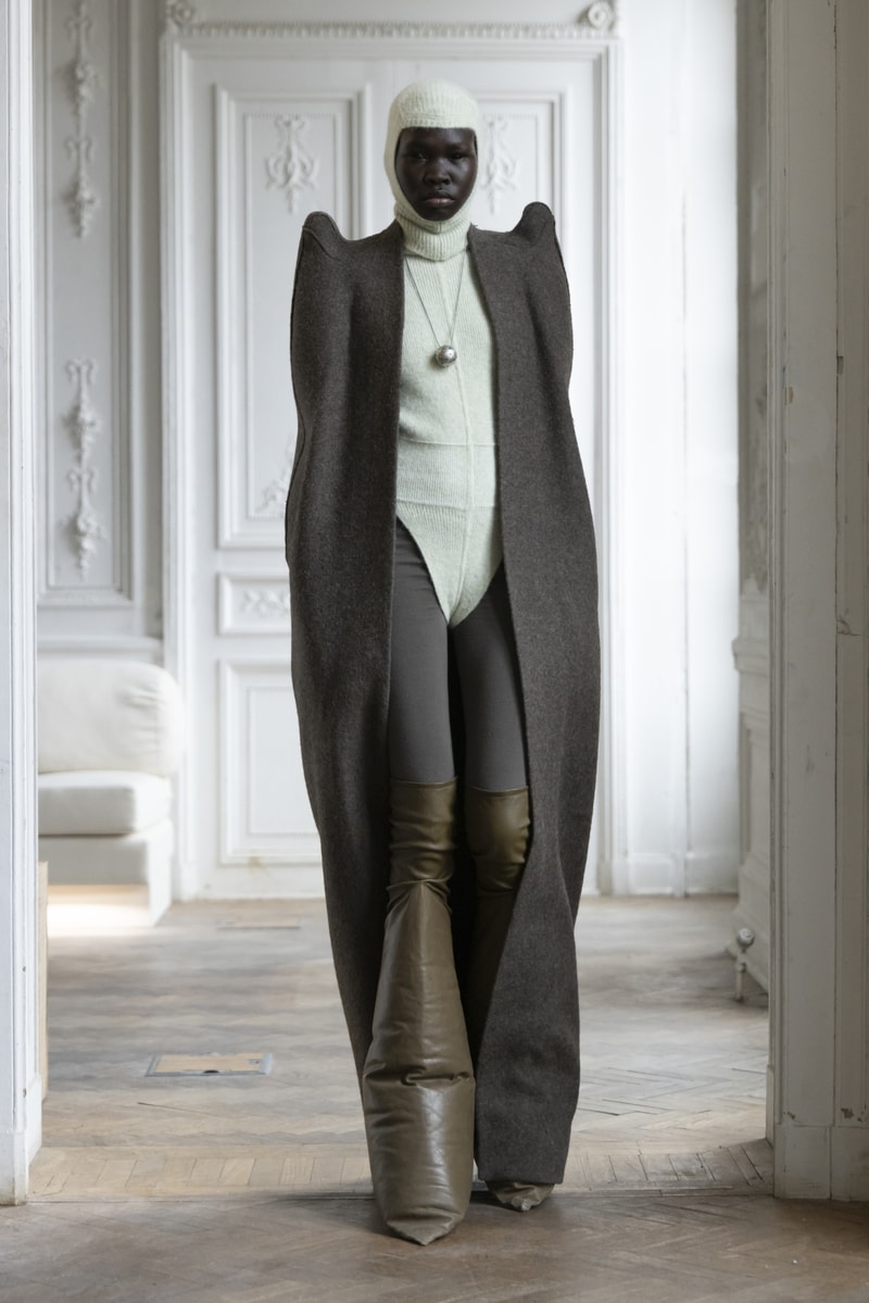 リックオウエンス 2024年秋冬ウィメンズコレクション Rick Owens Fall Winter 2024 Paris Fashion Week womenswear runway show
