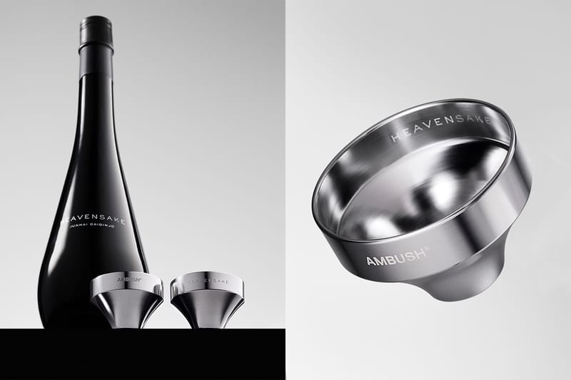 AMBUSH®︎ が HEAVENSAKE とコラボした100セット限定のぐい呑みを発売