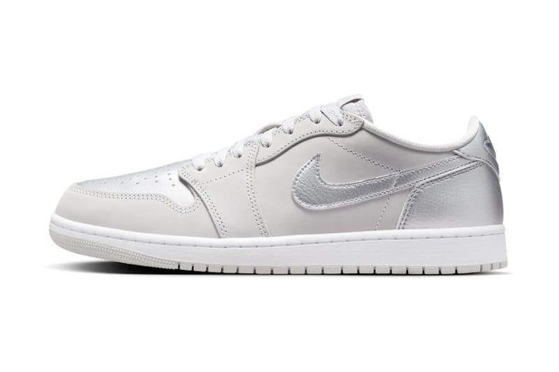人気モデルに着想を得たカラーの Air Jordan 1 Low OG “Metallic Silver” が登場