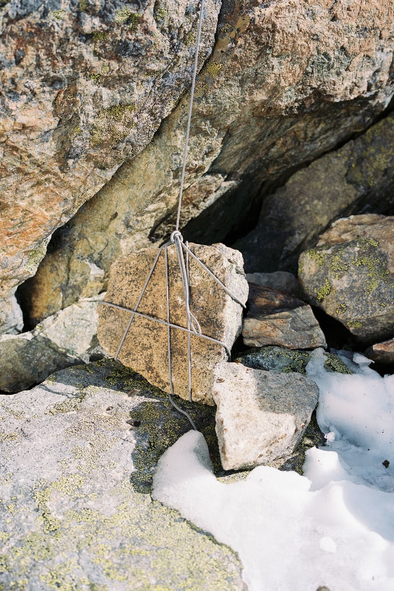 アワーレガシー ワークショップよりEVACとのコラボプロダクトが発売 Hit the Great Outdoors Our Legacy WORK SHOP x EVAC Explore New Heights in Outerwear Capsule label collab brand mountain outerwear mountain british columbia Sean Pettit founder art cargo hoodie fleece jacket quartz pants shop price release link drop