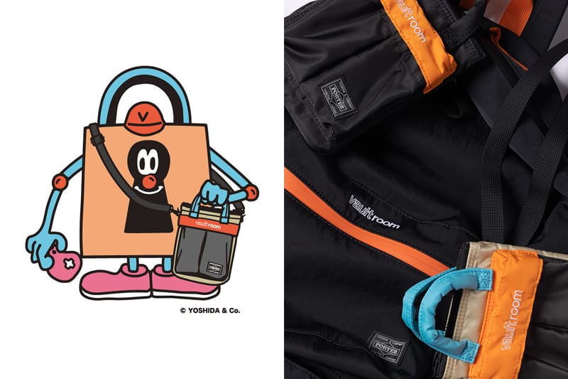 PORTER から vaultroom とのコラボバッグ第3弾が発売