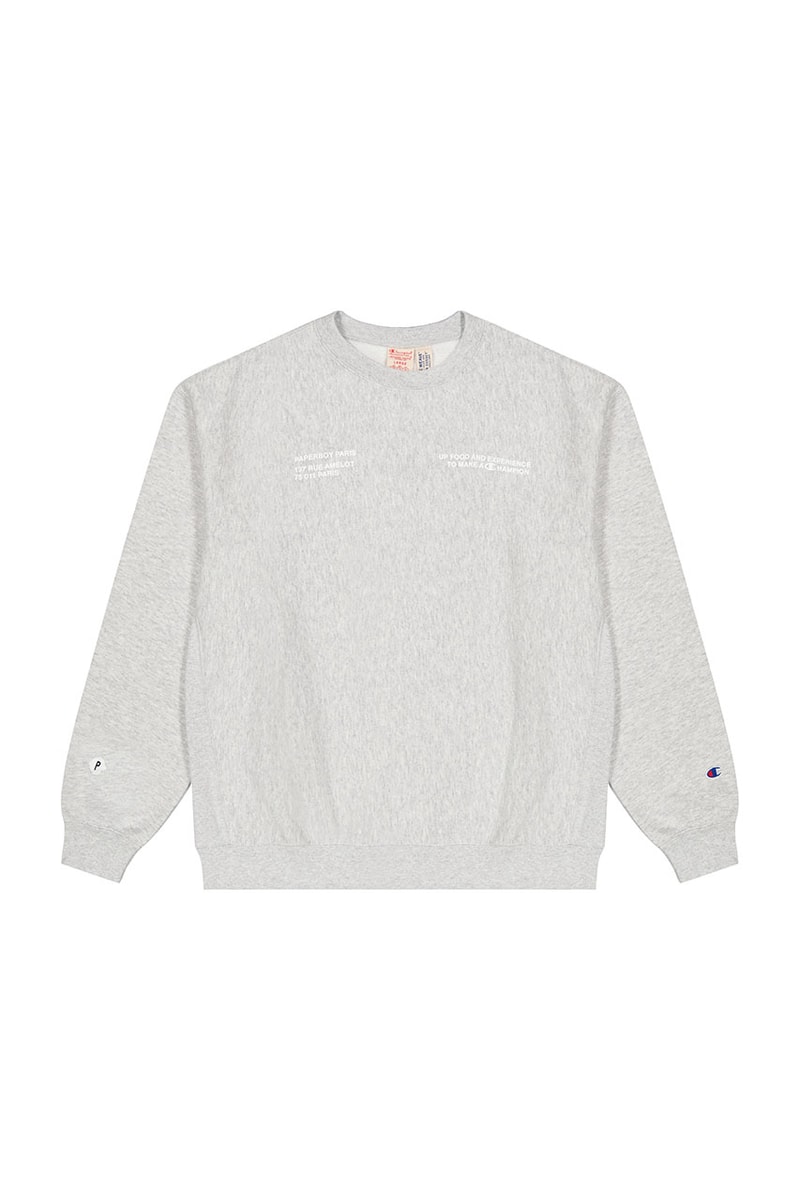 ビームスからペーパーボーイとチャンピオンとのトリプルコラボアイテムが発売 paperboy champion beams triple collabo item release info