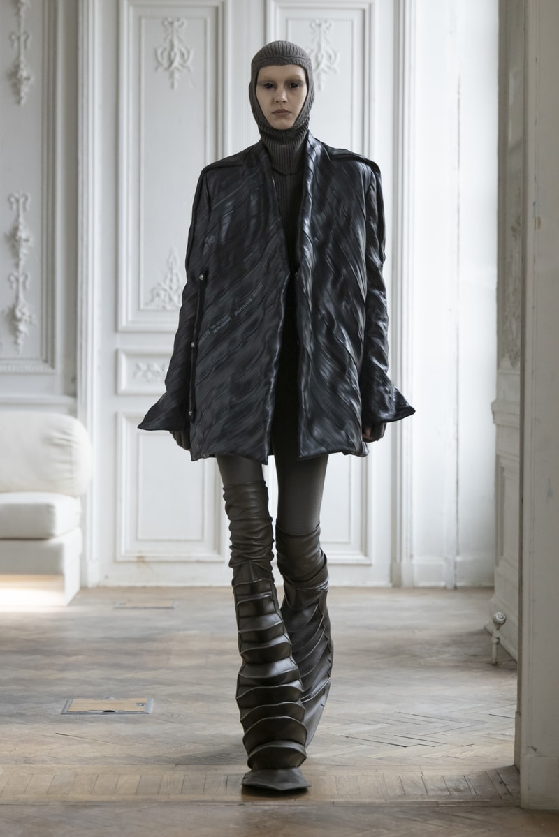リックオウエンス 2024年秋冬ウィメンズコレクション Rick Owens Fall Winter 2024 Paris Fashion Week womenswear runway show
