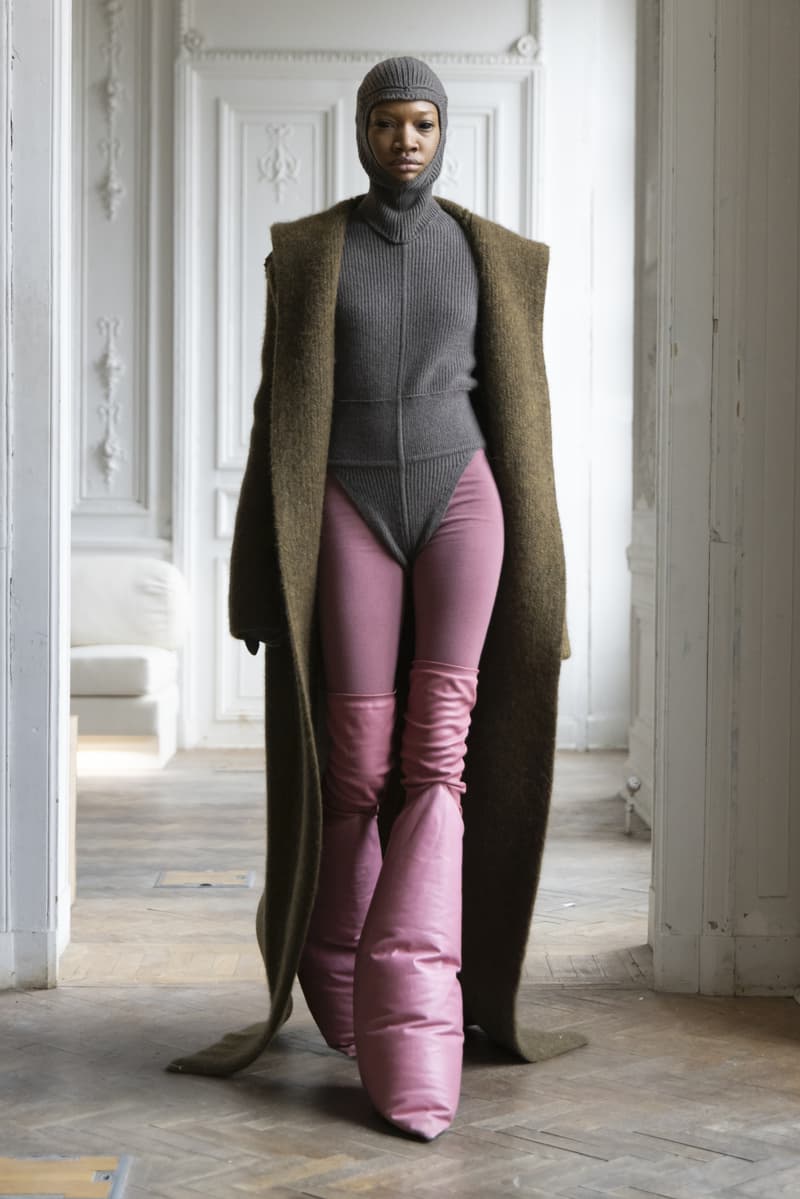 リックオウエンス 2024年秋冬ウィメンズコレクション Rick Owens Fall Winter 2024 Paris Fashion Week womenswear runway show