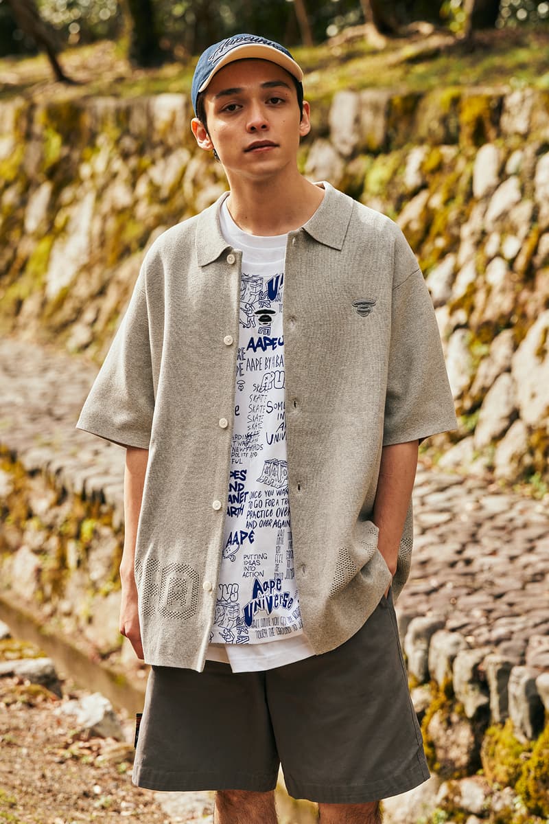 エー・エイプ バイ ア・ベイシング・エイプ の2024年春夏コレクションがローンチ AAPE BY A BATHING APE® 2024 SPRING/SUMMER COLLECTION LOOK BOOK