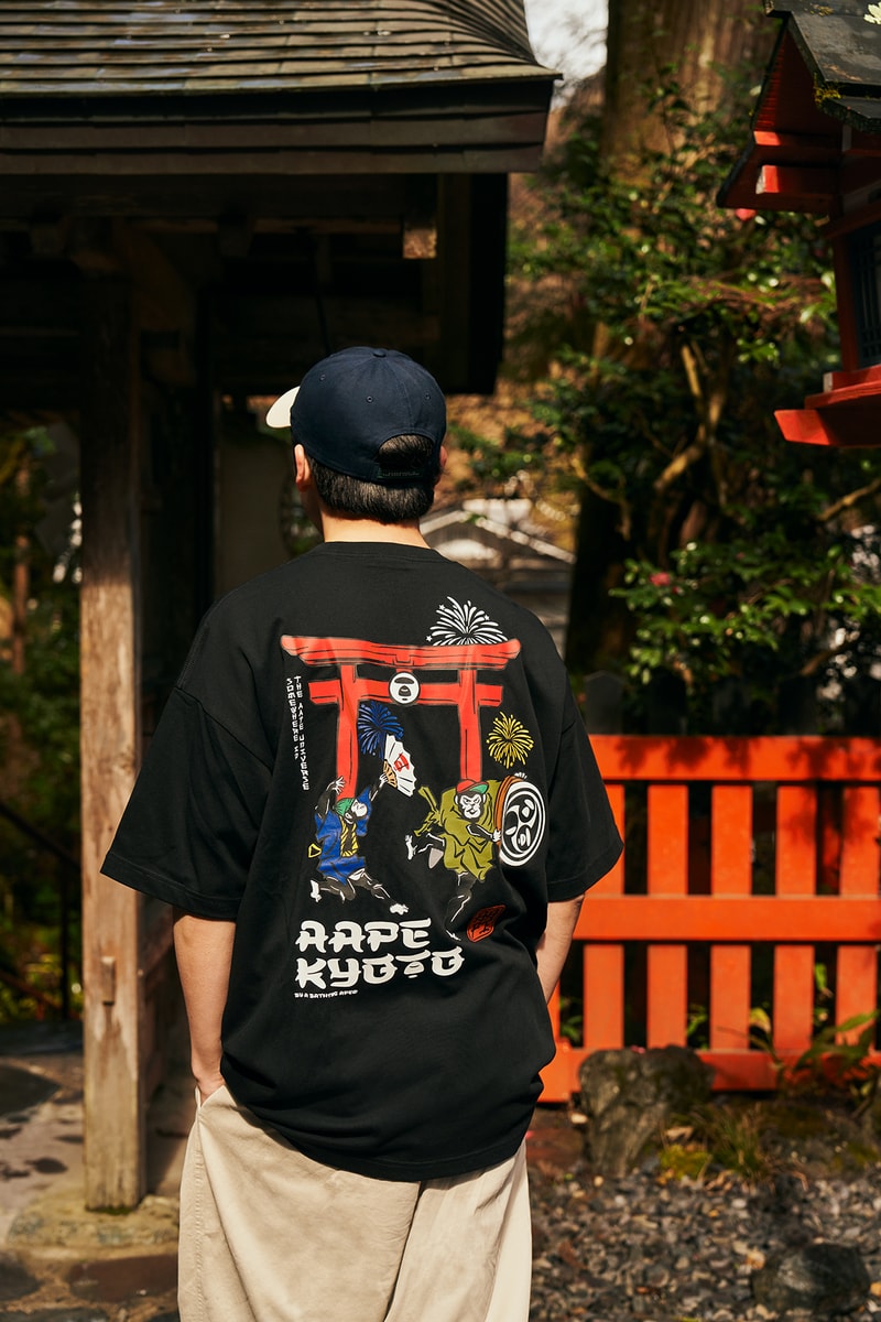 エー・エイプの西日本2店舗目となる旗艦店 エー・エイプ ストア 京都がグランドオープン AAPE BY A BATHING APE® AAPE STORE KYOTO open info