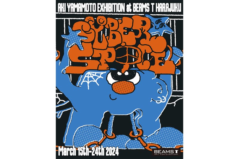 東京を拠点に活動する Aki Yamamoto のアートショー CYBER SPICE がビームスT 原宿にて開催