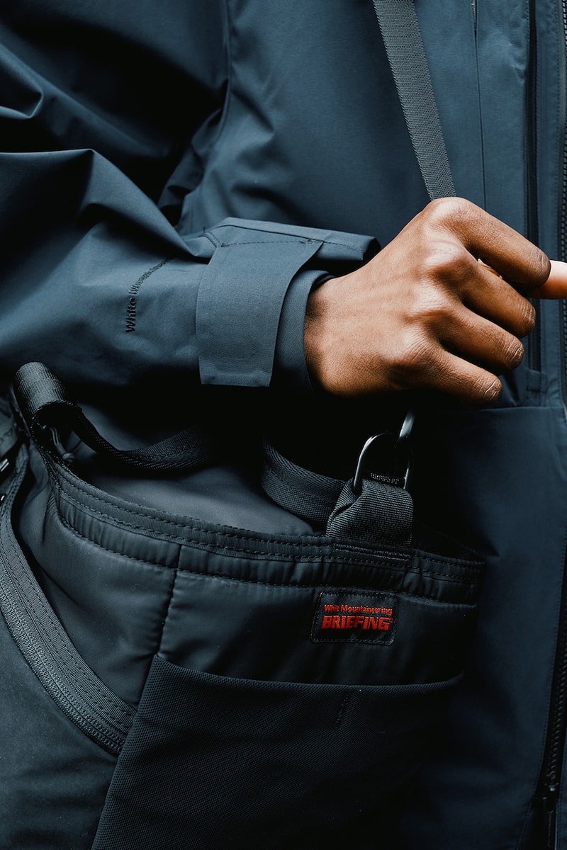 ブリーフィングxホワイトマウンテニアリングより最新コラボコレクションが発売 briefing white mountaineering 7th collabo collection release info