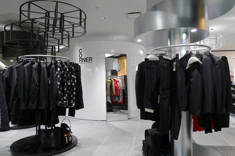 伊勢丹新宿店 メンズ館内の CORNER COMME des GARÇONS がリニューアルオープン