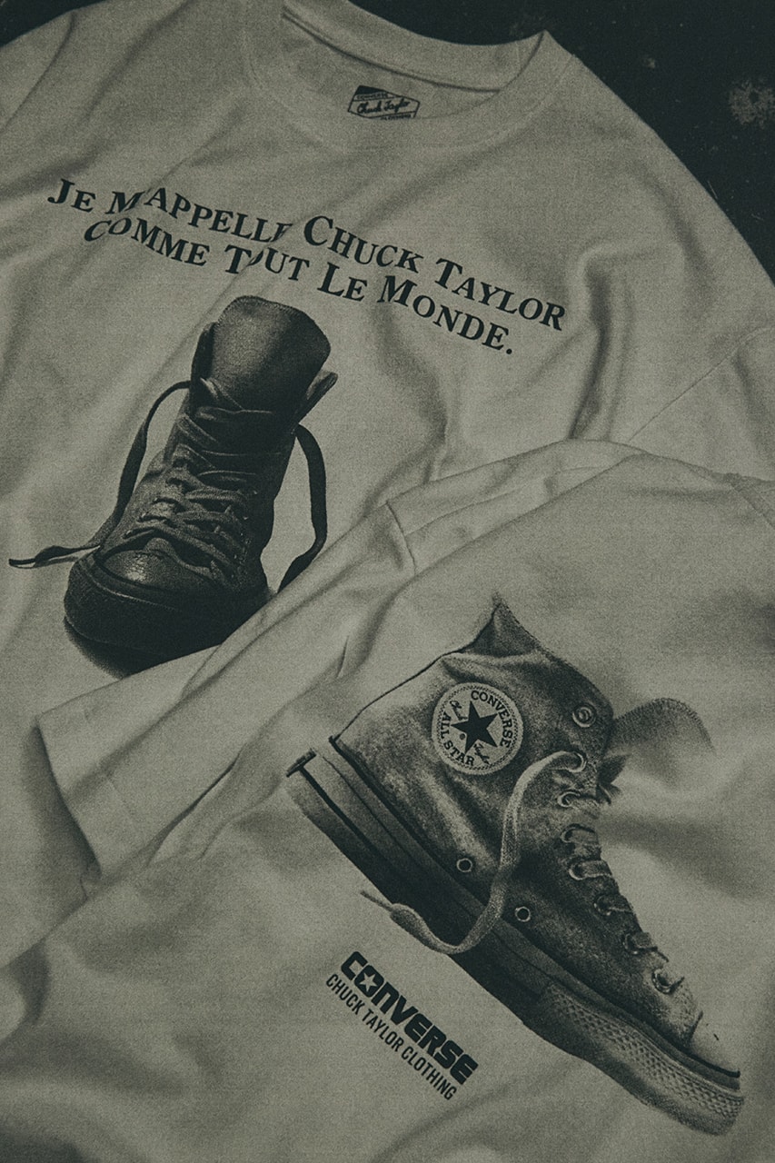 コンバースのアパレルライン チャックテイラークロージングが最新コレクションを発売 converse chuck taylor clothing collab collection release info