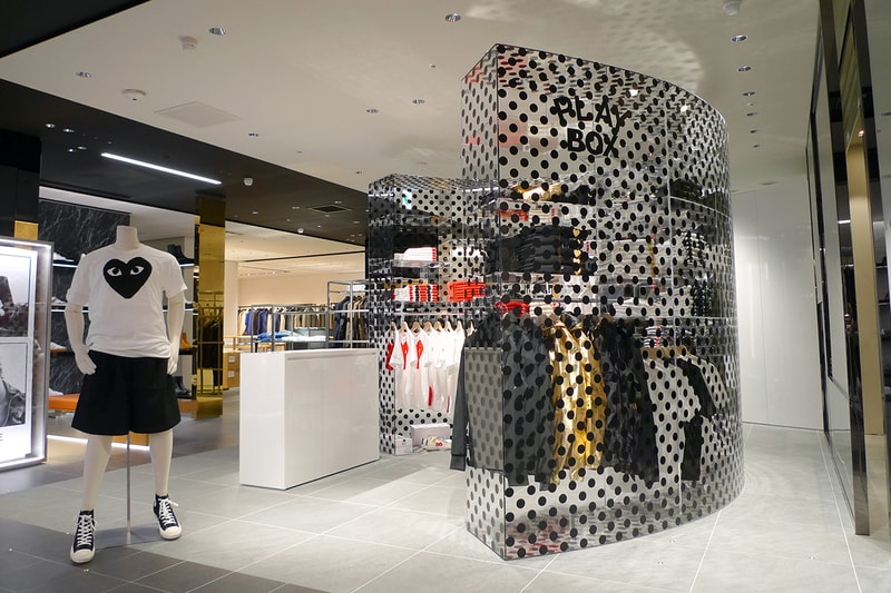 伊勢丹新宿店 メンズ館内のコーナー コム デ ギャルソンがリニューアルオープン CORNER COMME des GARÇONS  reopen info 