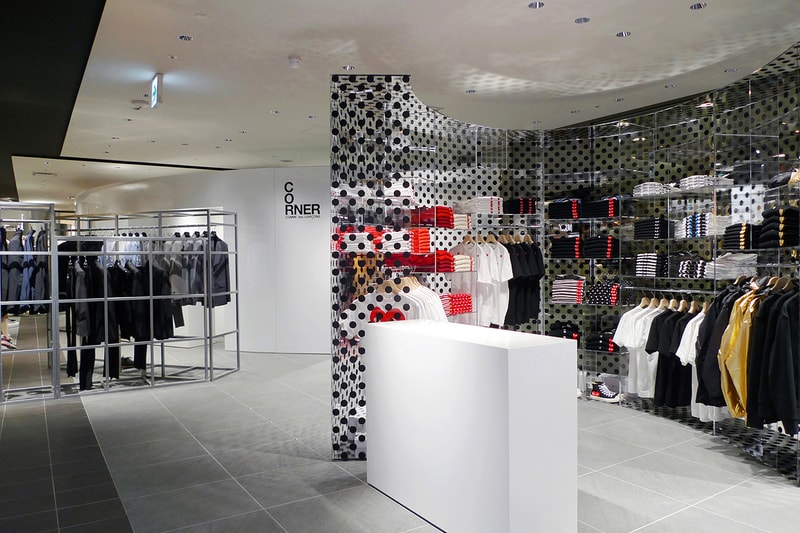 伊勢丹新宿店 メンズ館内のコーナー コム デ ギャルソンがリニューアルオープン CORNER COMME des GARÇONS  reopen info 