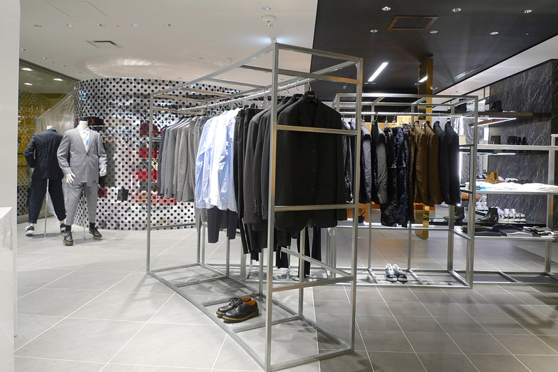 伊勢丹新宿店 メンズ館内のコーナー コム デ ギャルソンがリニューアルオープン CORNER COMME des GARÇONS  reopen info 