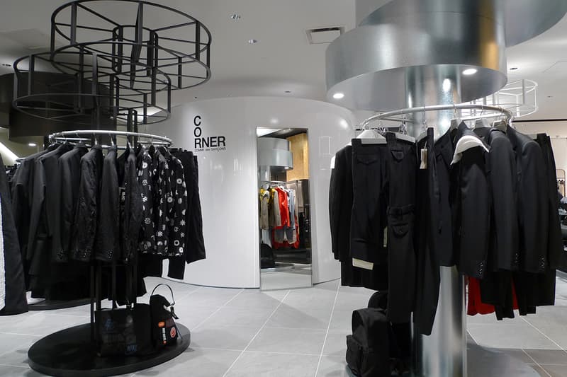 伊勢丹新宿店 メンズ館内のコーナー コム デ ギャルソンがリニューアルオープン CORNER COMME des GARÇONS  reopen info 