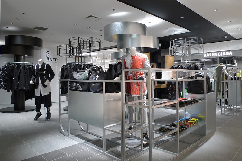 伊勢丹新宿店 メンズ館内のコーナー コム デ ギャルソンがリニューアルオープン CORNER COMME des GARÇONS  reopen info 