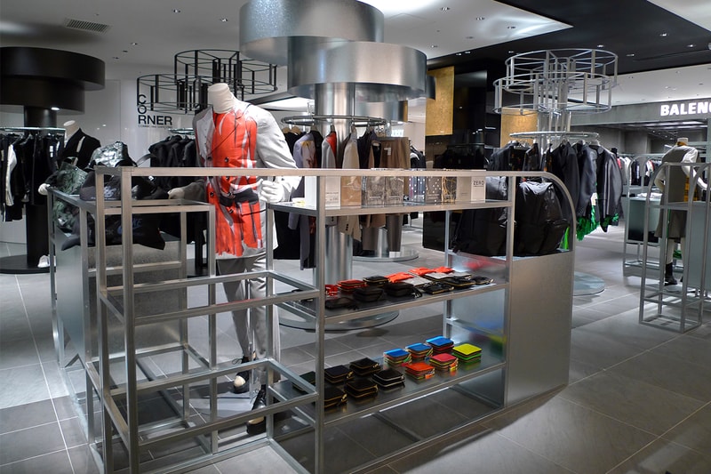 伊勢丹新宿店 メンズ館内のコーナー コム デ ギャルソンがリニューアルオープン CORNER COMME des GARÇONS  reopen info 